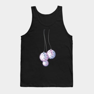 Christmas Crystal Decoration Tank Top